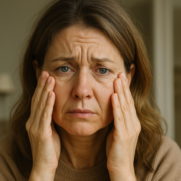 Farbenfrohe LED-Gesichtsmassage